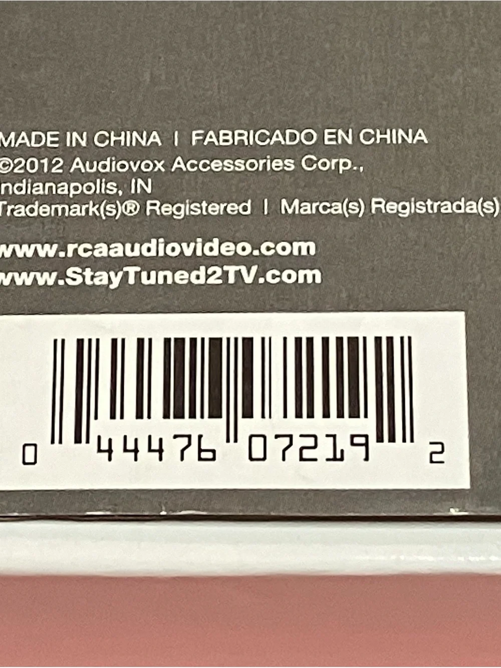 RCA ANT112R Indoor HDTV TV Antenna Rabbit Ears VHF UHF FM - Picture 8 of 10